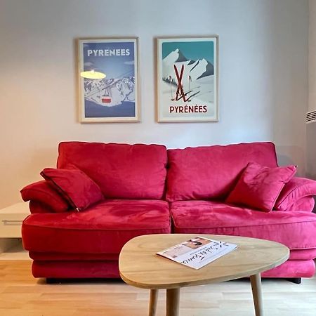 T3 Centre Ville Avec Parking, Balcon Et Wifi. 5P. Cauterets Exterior foto